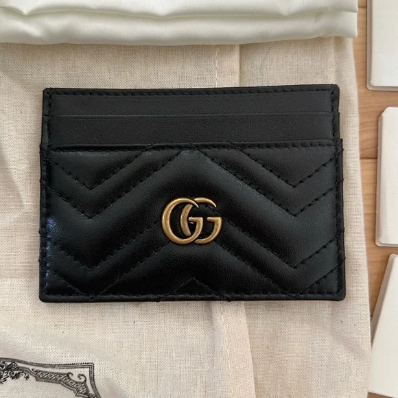 Gucci GG Marmont Card Case - Picture 8 of 12